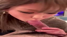 彼女とのハメ撮りフェラ２０