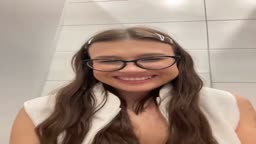 Masturbating in a crowded public restroom (RC)