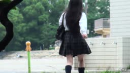 露出ノーパン６