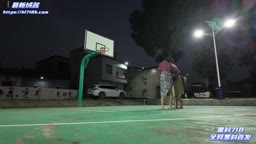 Naked basketball duo