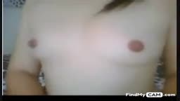 Small-Titted Chinese-Thai Amateur on Webcam