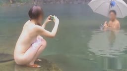 混浴で見せつけ3