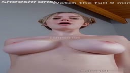 Carmen rae Blonde playing nude melons Full On sheeshfans