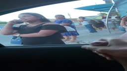 The woman would have been shocked if she had seen this scene cum 😂