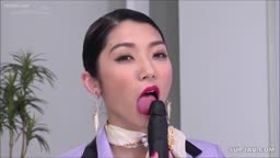 フェラ Beautiful Japanese Women Practising Fellatio