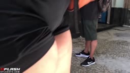 Cum on ass and touch 11