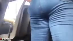 Cum on ass and touch 15
