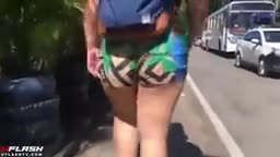Cum on ass and touch 23