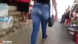 Cum on ass and touch 24
