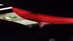 Encoxada na rabuda gostosa de vestido na manifestação 😋🍑