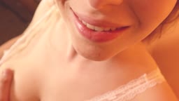 Smiling MILF Gets Cum on Her Big Tits POV