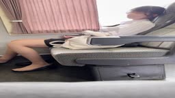 【新入社員電車】5 白いブラウスがまぶしい清楚系！