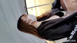 巨乳ギャルと露出デートからホテルで中出し