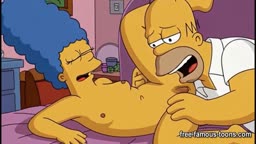 Marge Simpson cheating wife
