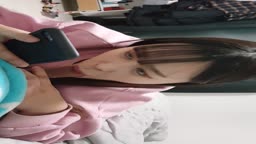 Asian Blowjob while using a smartphone