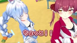 レズ　乳揉み