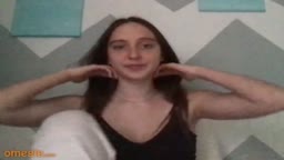 hot young slut showing gorgeous tits on cam