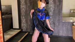 キョンシー衣装　撮影