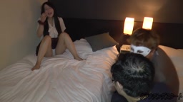 黒髪19歳　スレンダー上京娘と生中3Pｗｗｗ