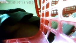 In the skirt of a Japanese woman