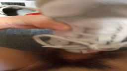 同級生の上靴にぶっかけ