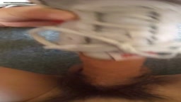 同級生の上靴にぶっかけ