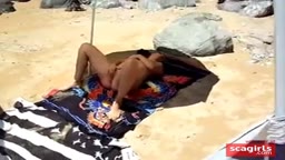 French nudiste masturbate