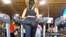 Big Sexy Booty Treadmill Time