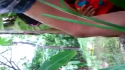 skandal kain pelikat kat kebun pisang