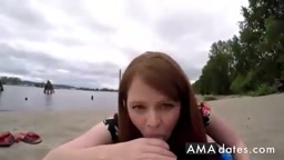 She wants to fuck anywhere and this time on the river bank