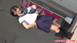 Cute Japanese Students Dance