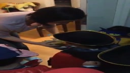 胸チラ盗撮