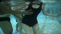 Swimming pool grope