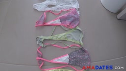 Step Daughters Used Holiday Panties