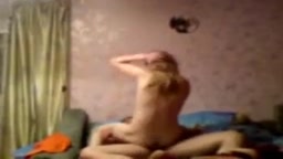 Two men and a girl. Amateur video