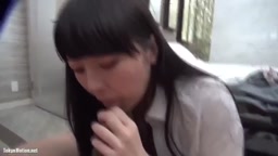 ぱっちりお目目フェラ　口内射精