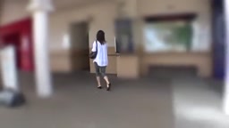 拾い人妻2-家族で遊びに来てた人妻を公衆便所に呼び出し