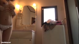 JKの妹がお風呂に行くので盗撮してみた