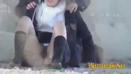 JK友達と放尿