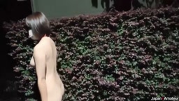 【ガチ素人露出】Amateur Japanese Girl Getting Walking Around Naked Outdoors Before Getting Fucked