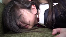 女子●生尾行押し込み3穴アナル集団レ●プ3　 1人目　AVモ有