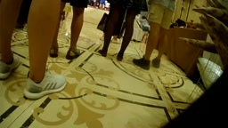 中国のコスプレイヤー 逆さ撮り 2