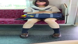 Train Voyeur　制服女子