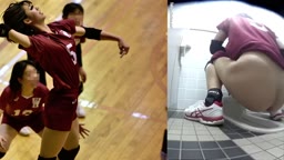 有名大バレー部のJD部員？