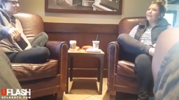 Starbucks Dick Flash Church Girls