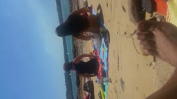 Voyeur Korean girls on nude beach