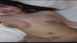 「中に出していい？」「ダメ…」巨乳彼女へ無許可中出し