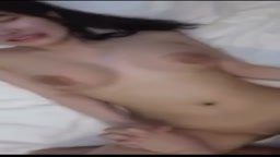 「中に出していい？」「ダメ…」巨乳彼女へ無許可中出し