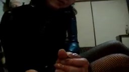 M男の彼氏をローションで弄る