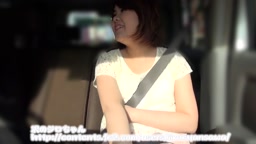 ぽっちゃり彼女 車内でオナしてからフェラ抜き